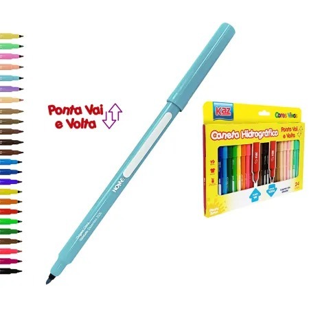 CANETA HIDROGRAFICA VAI E VOLTA KZ234